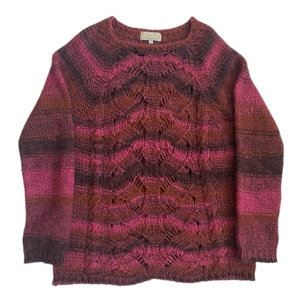 Lola’s | Made in Italy Hand Knit Wool Blend Sweater | S